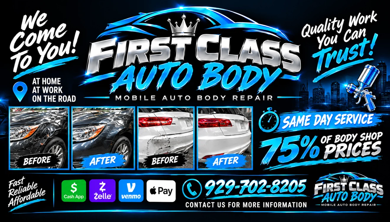 Mobile Auto Body Repair Service