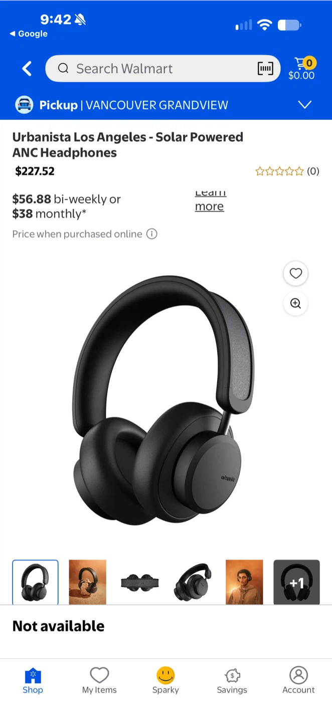 Urbanista Los Angeles Solar Powered Headphones