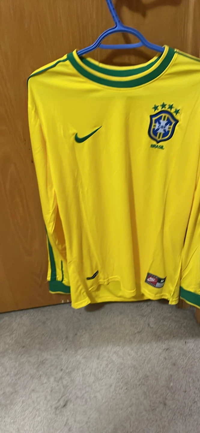 Nike Brazil Long Sleeve Soccer Jersey