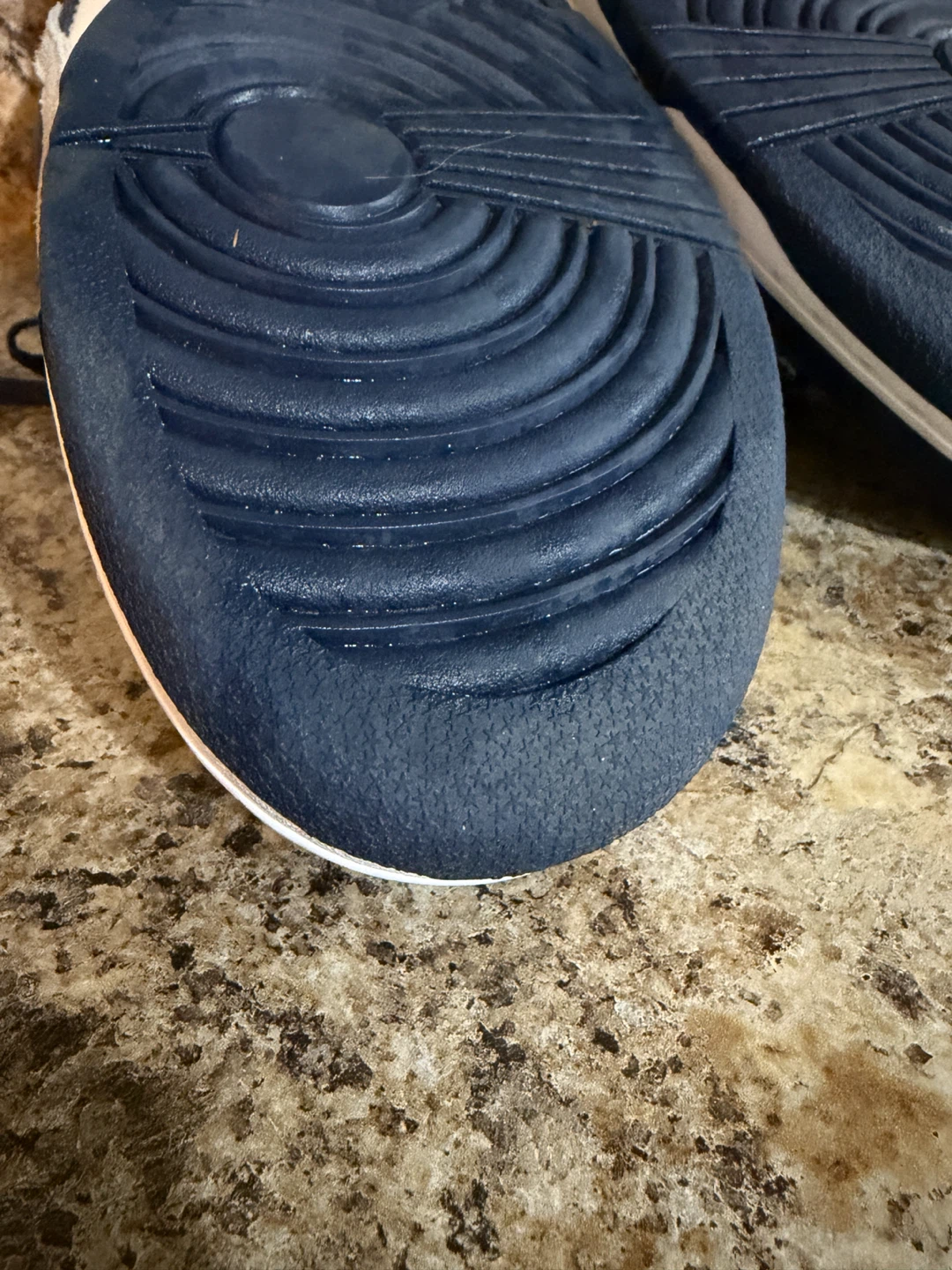 Nike Dunk Low Sneakers Navy and White - photo 5