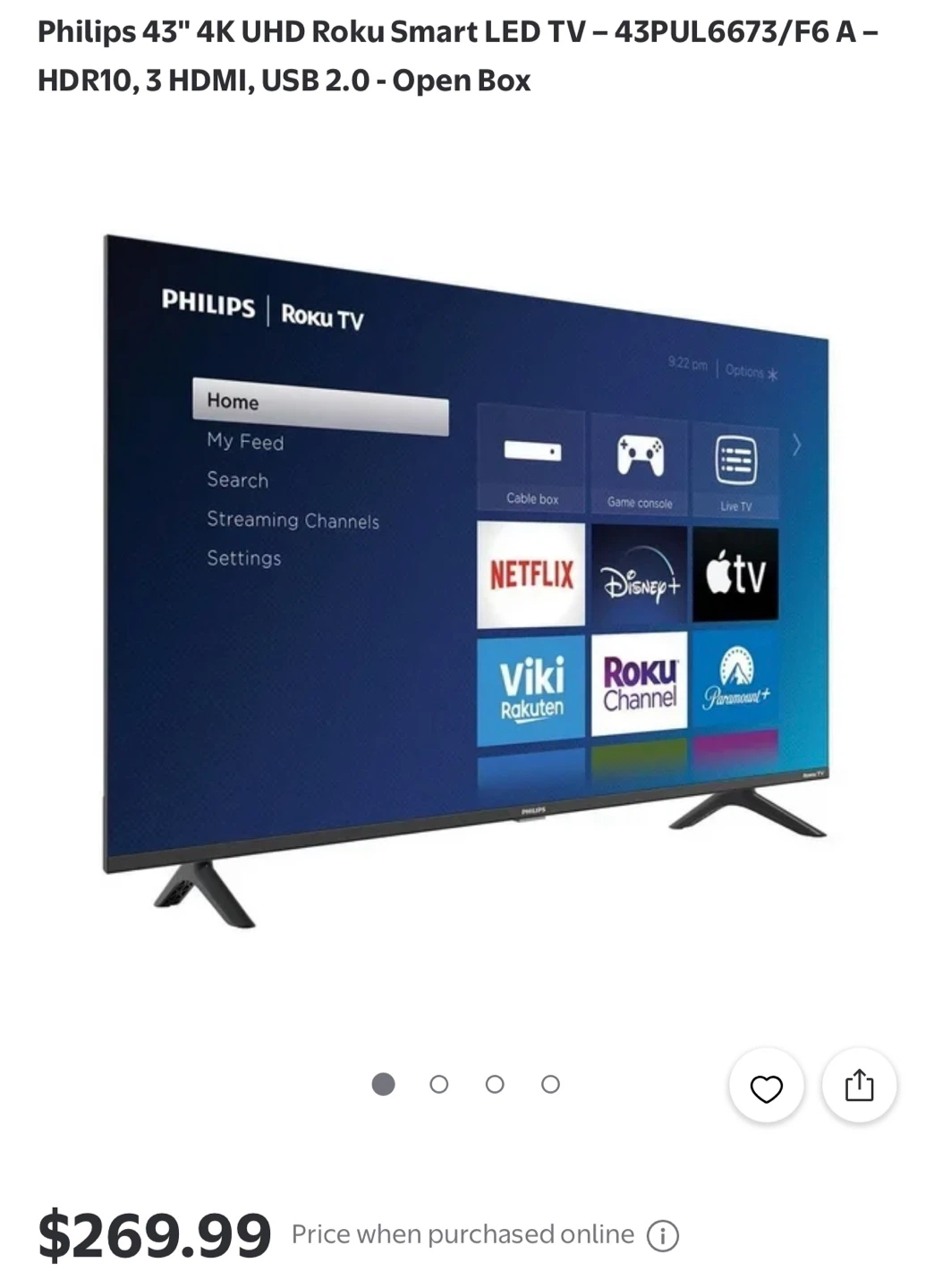 Philips 43 inch Smart TV