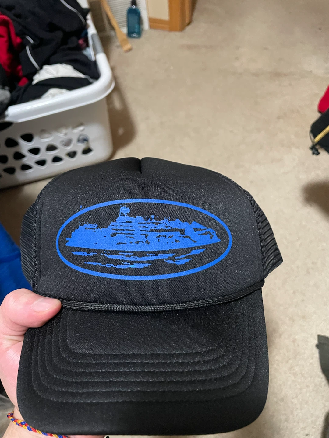 Corteiz 5 Star Trucker Cap White - photo 4