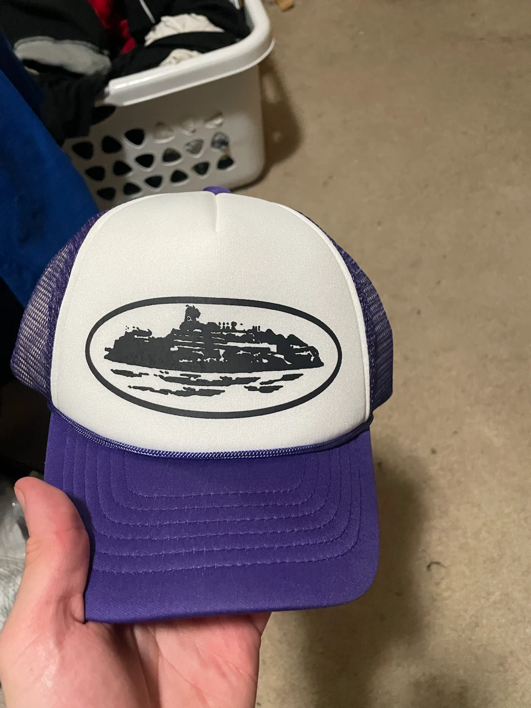 Corteiz 5 Star Trucker Cap White - photo 5