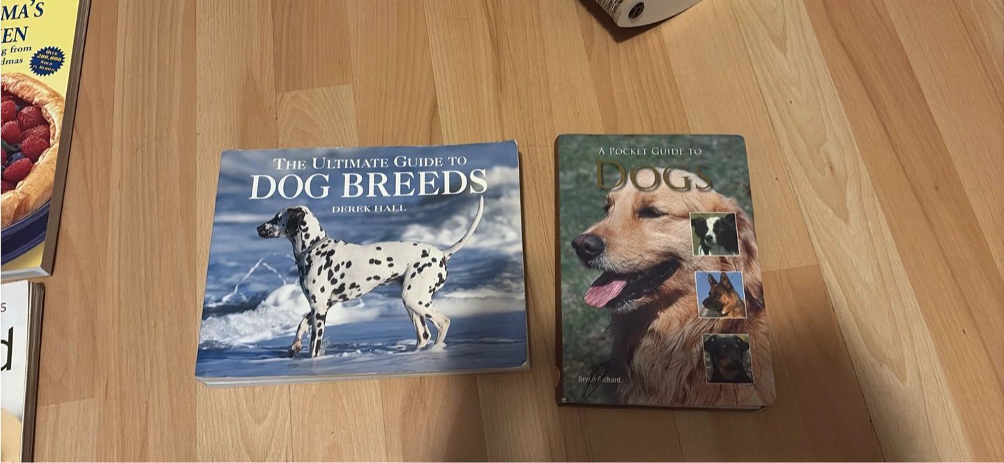 Two Dog Breed Reference Books