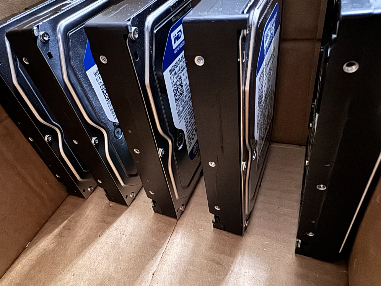 5 Western Digital HDDs – Tested & Working