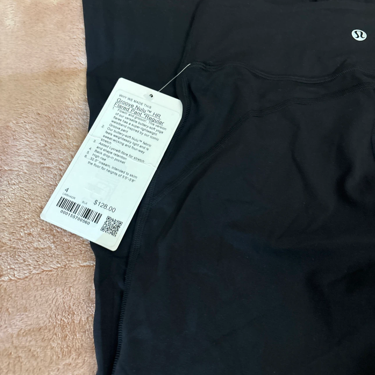 Lululemon Groove Nulu HR Flared Pant Black Size 4 - photo 2
