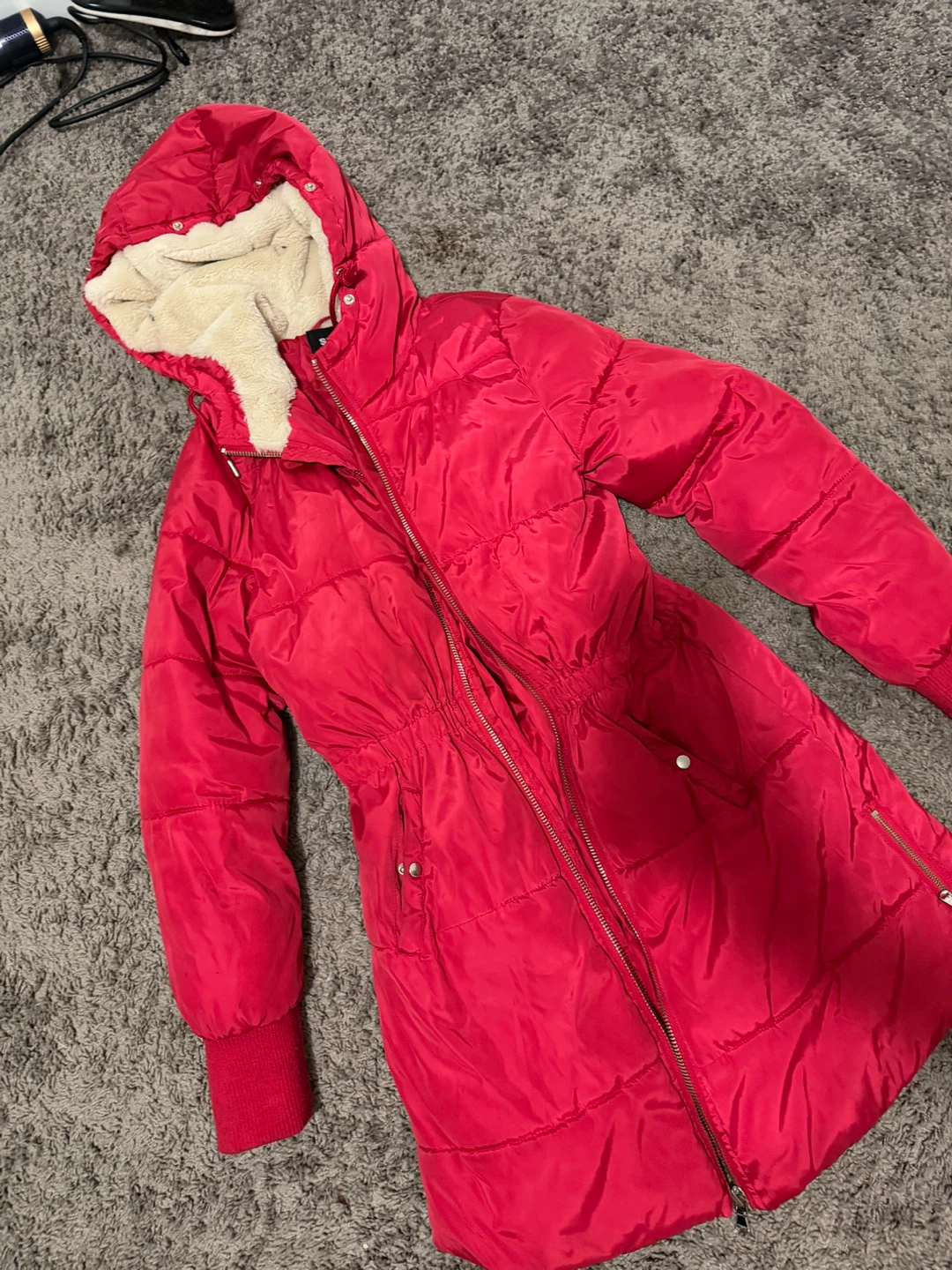 Red Puffer Jacket