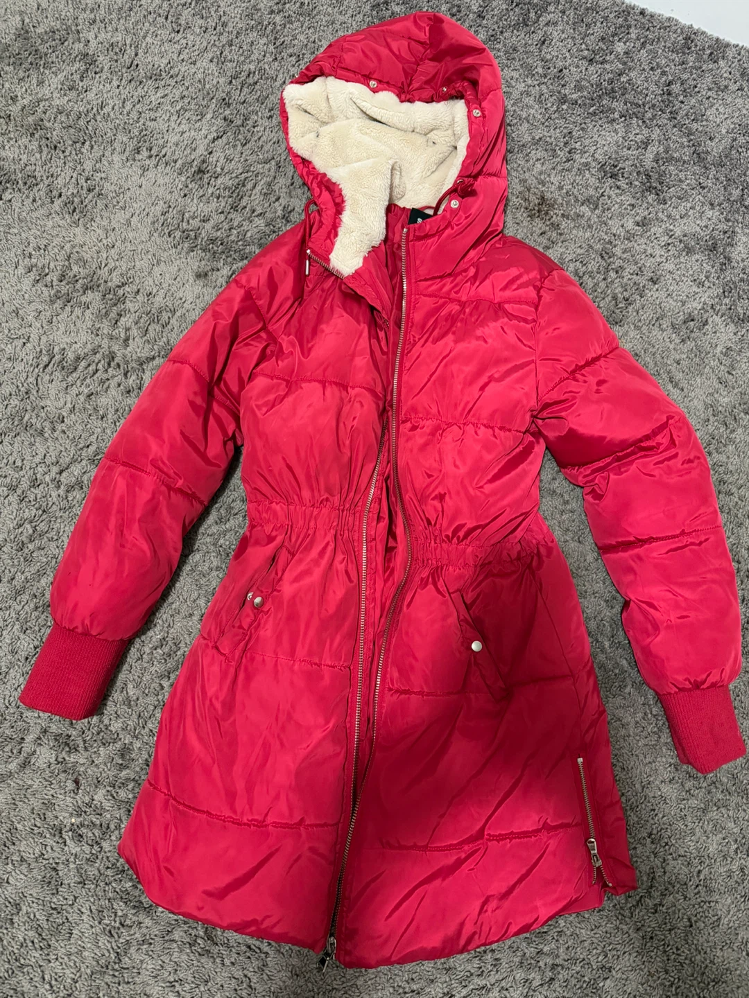 Red Puffer Jacket - photo 2