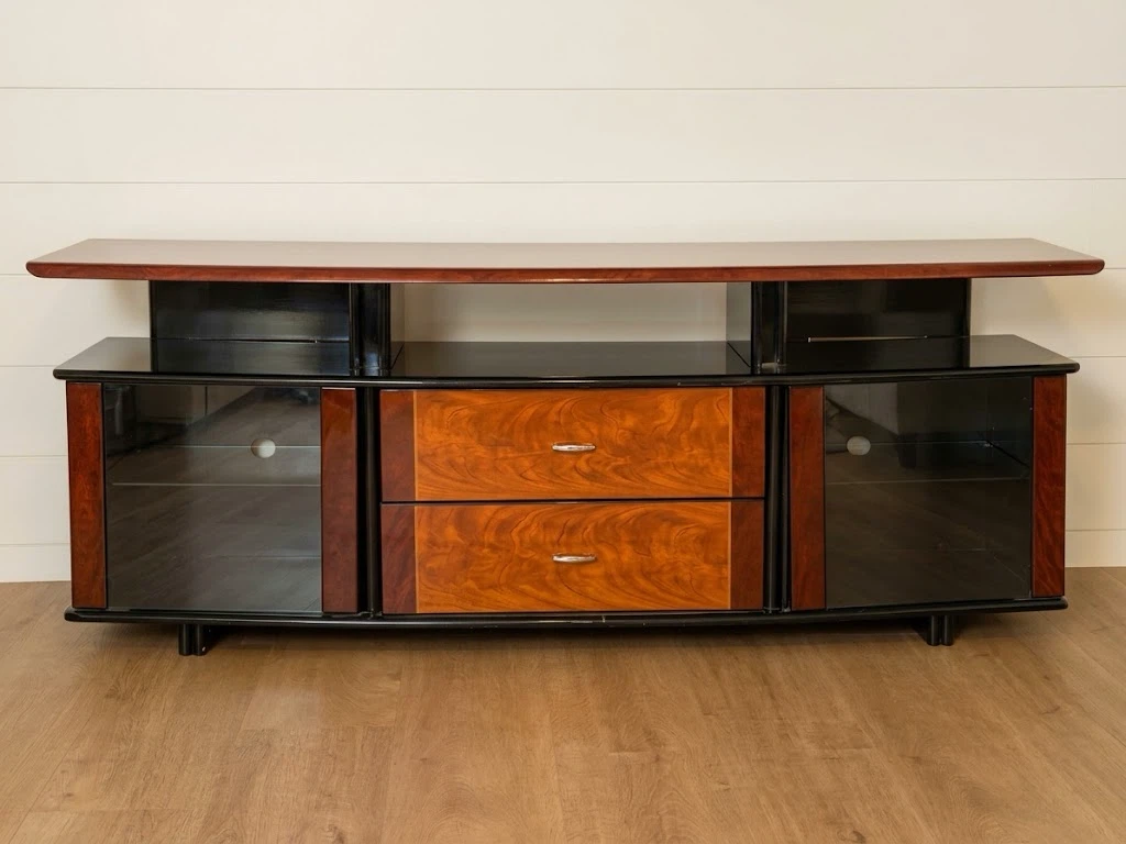 Modern TV Entertainment Console with Storage