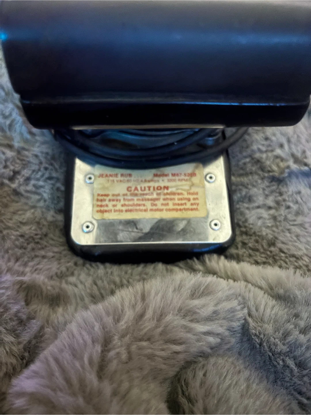 Jeanie Rub Massager Model M87-320 - photo 3