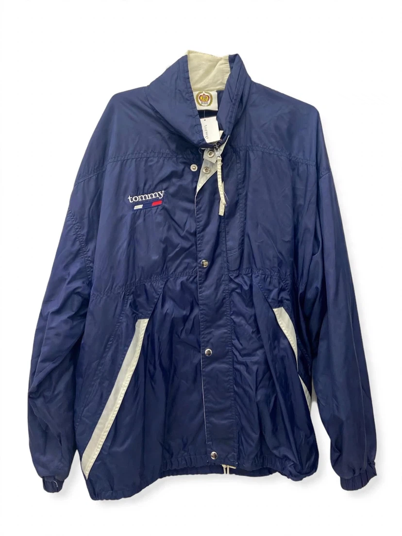 Tommy Hilfiger navy windbreaker jacket