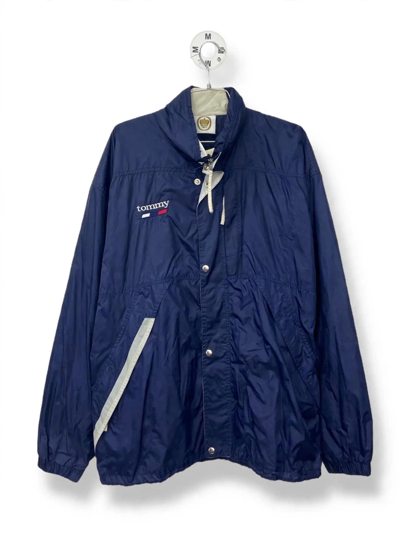 Tommy Hilfiger navy windbreaker jacket - photo 2