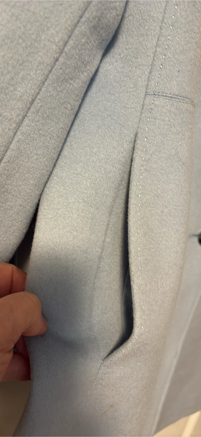 Calvin Klein Light Blue Coat - photo 3