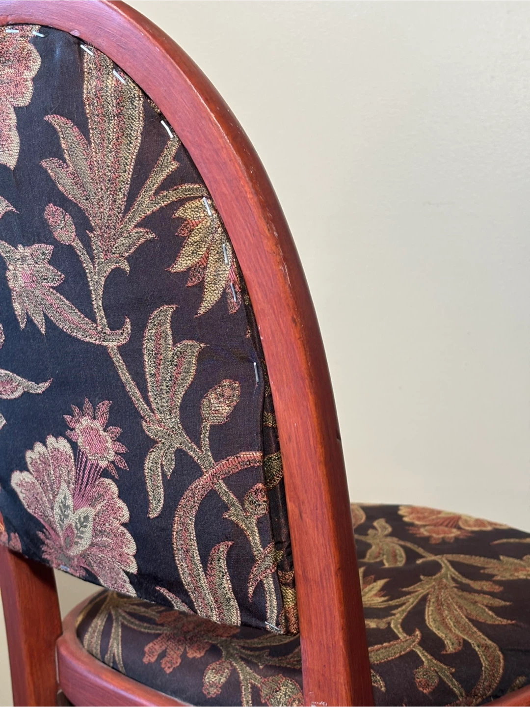 Antique J&J Kohn Bentwood Parlor Chair Toronto Label 1952 - photo 5