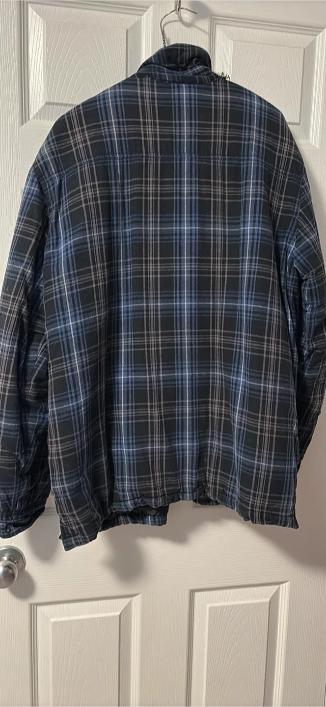 BC Clothing Quilted Flannel Shirt Jacket - photo 3