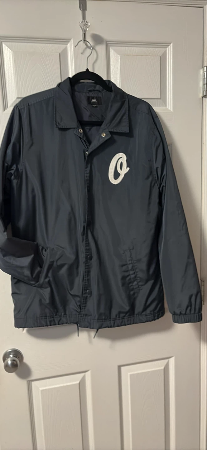 Obey Coaches Jacket - Black - photo 4