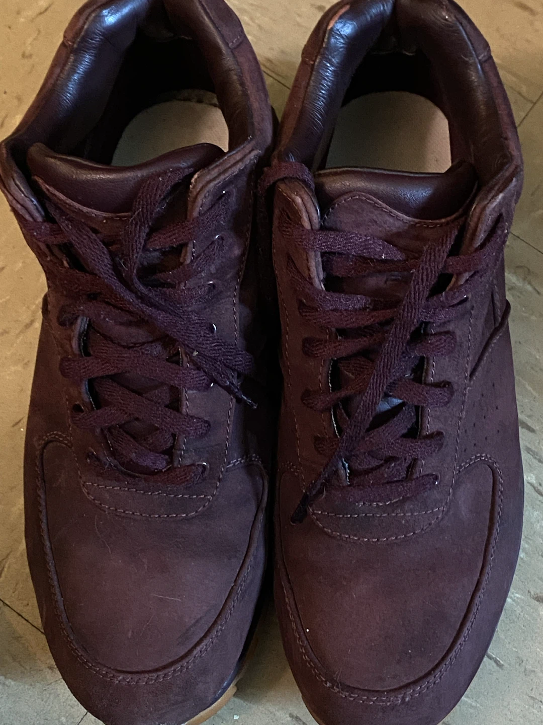 Nike ACG burgundy Suede boots - photo 3