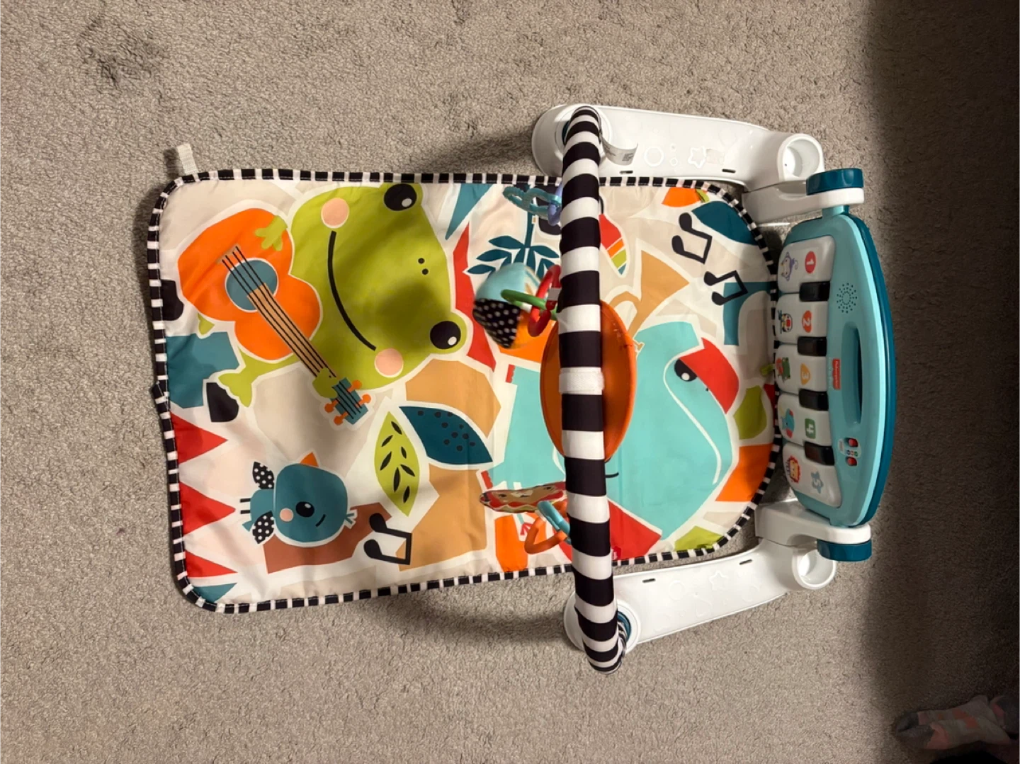 Fisher-Price Kick & Play Baby Gym - photo 2