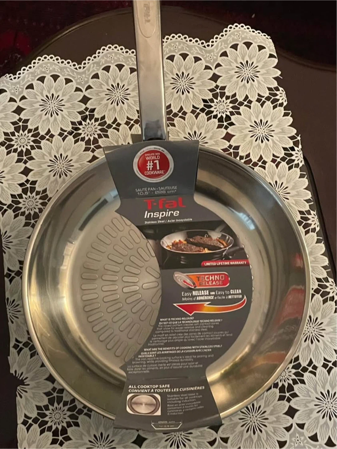 T-fal Inspire 10.5 inch Sauté Pan
