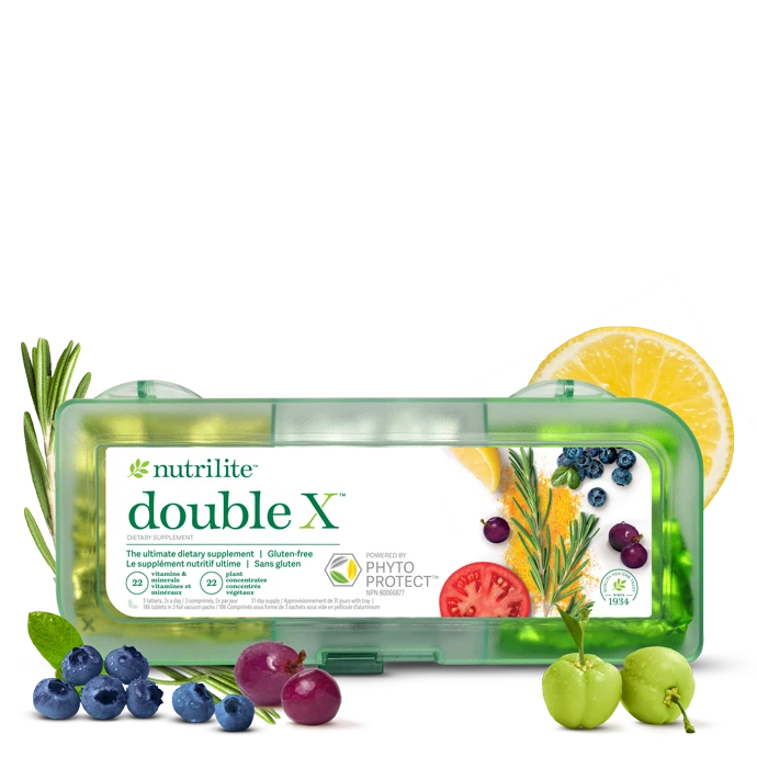 Nutrilite Double X and Vitamin C Supplements