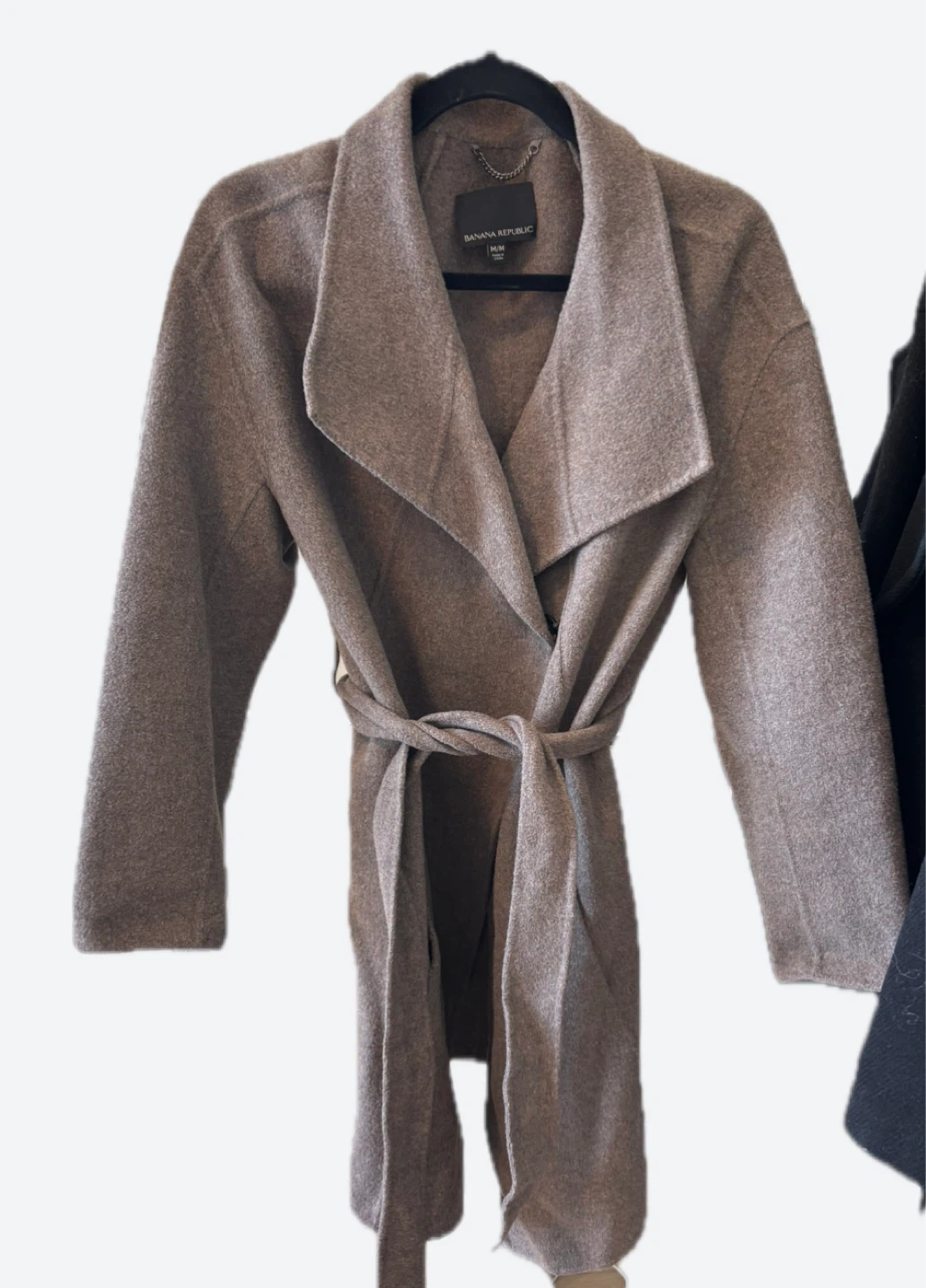 Banana Republic Italian Wool Blended Belted Coat - Taupe