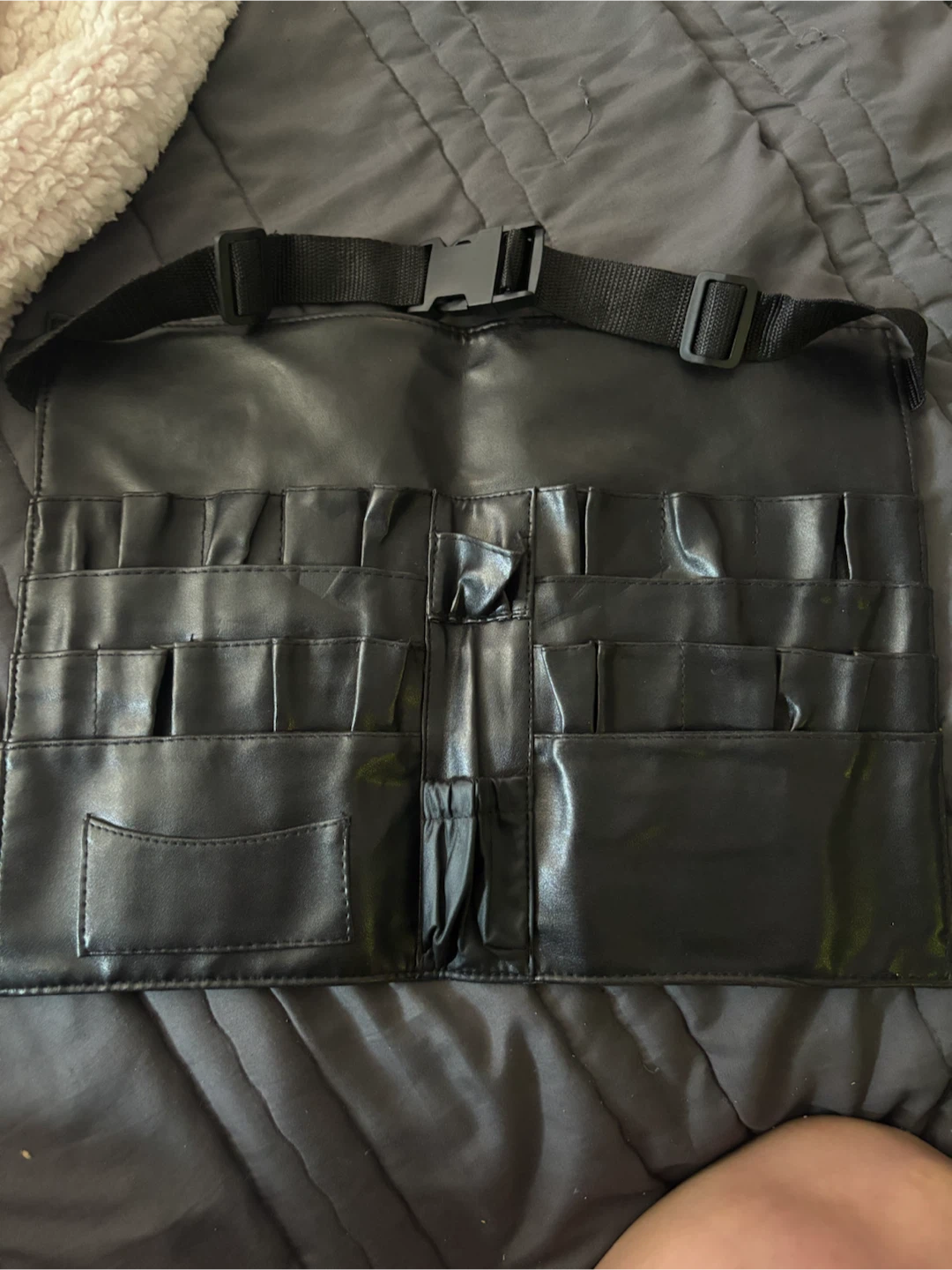Black Makeup Artist Brush Belt