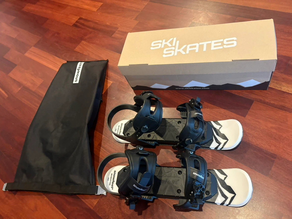 Snowfeet 44CM Skiskates | Mini Skis | Snowboard Bindings - photo 2