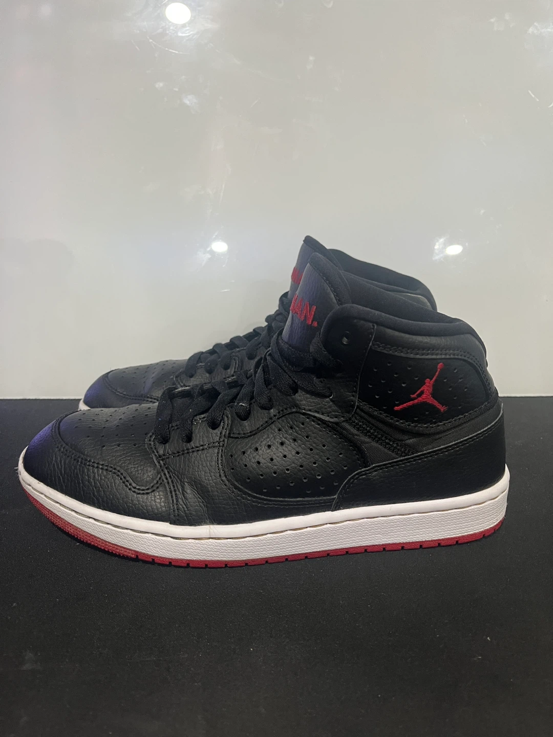 Nike Jordan Access Black/Gym Red – Men’s US 8 - photo 3