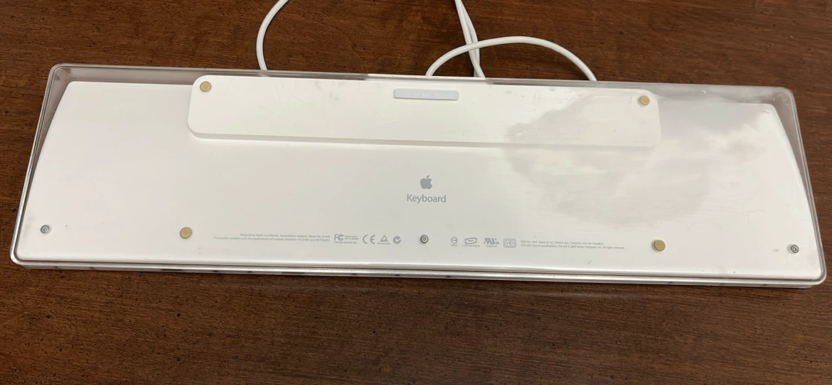 Apple USB Keyboard A1048, Cleaned and tested - photo 5