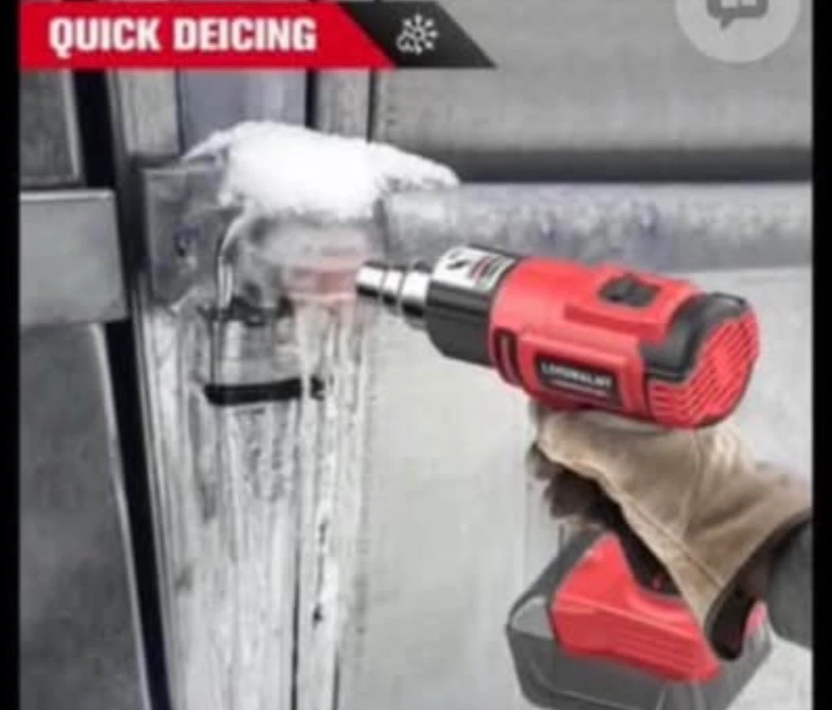 Livowalny Cordless Heat Gun with 5 Nozzles - photo 5