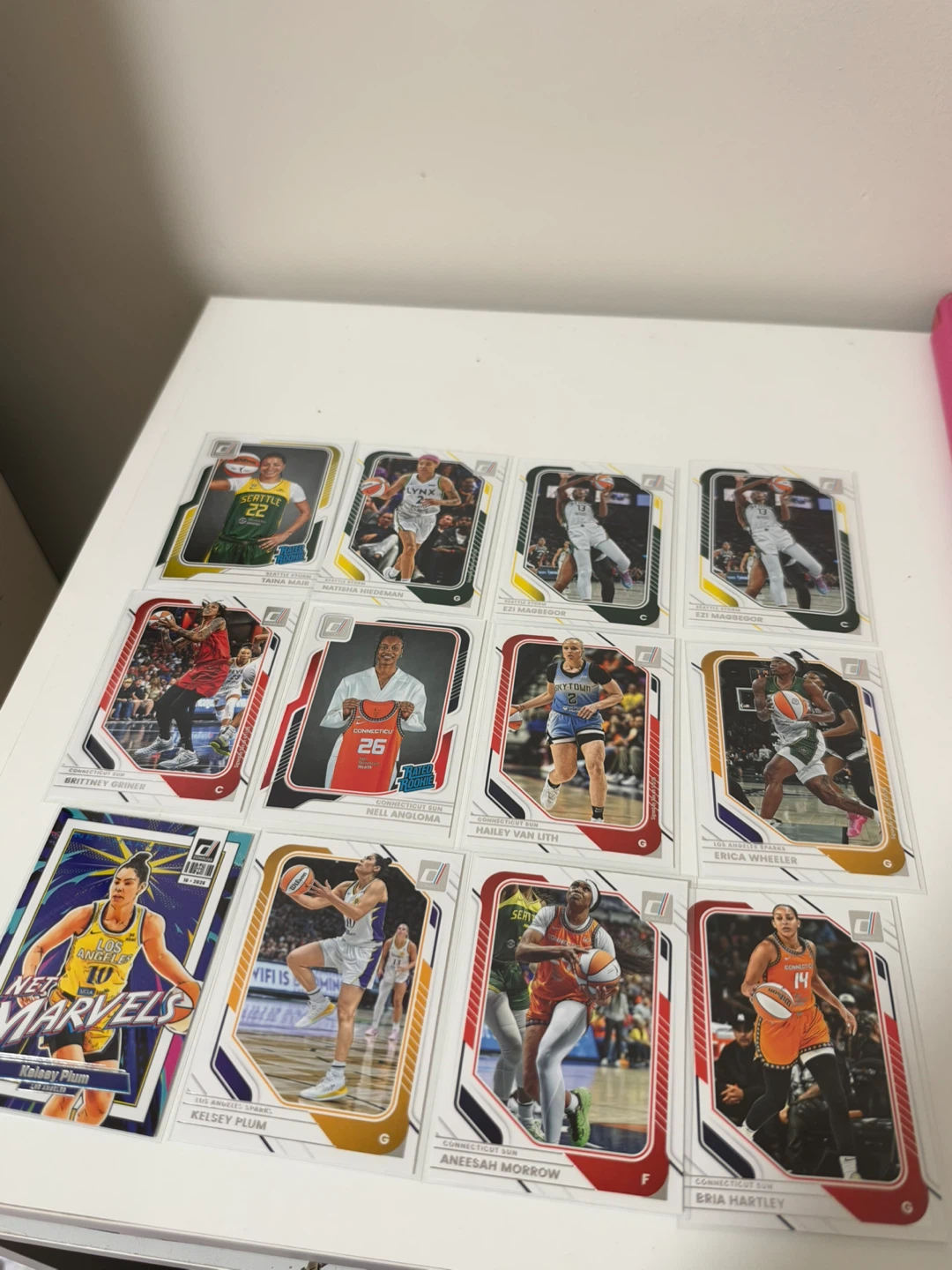 Collection of WNBA Donruss Trading Cards