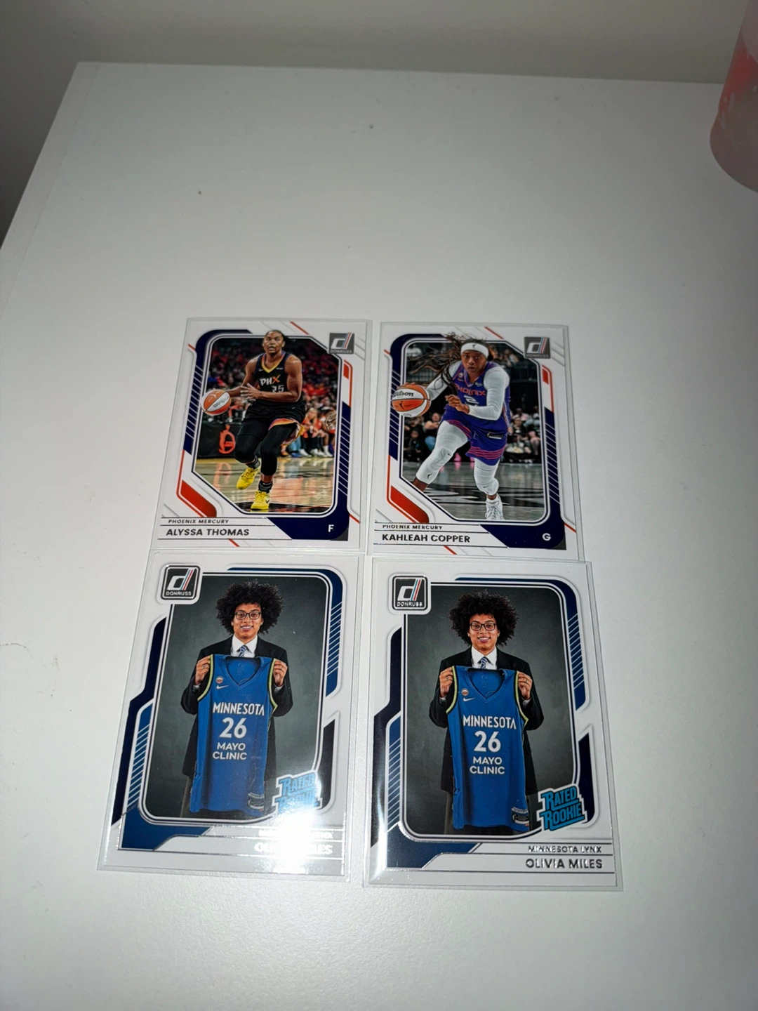 Collection of WNBA Donruss Trading Cards - photo 2