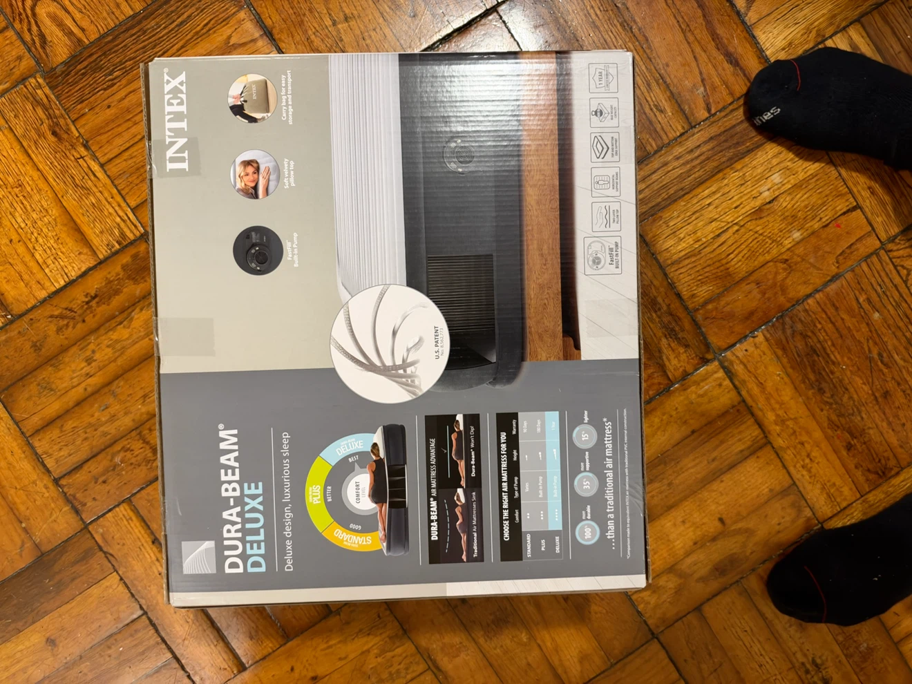 Intex Dura-Beam Deluxe Queen Air Mattress