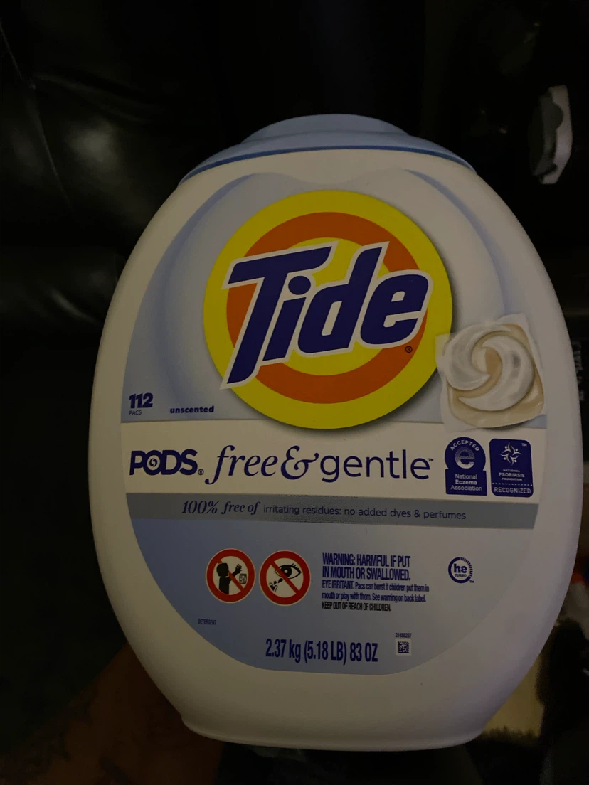 Tide PODS Free & Gentle 112 Count