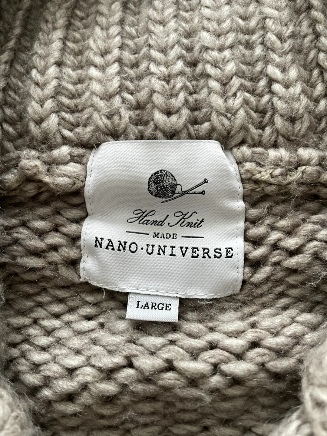 Hand Knit Toggle Cardigan - photo 2