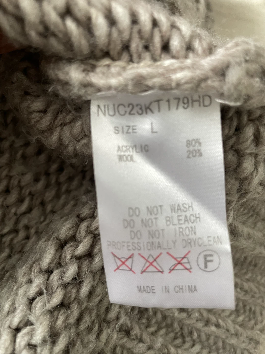 Hand Knit Toggle Cardigan - photo 5