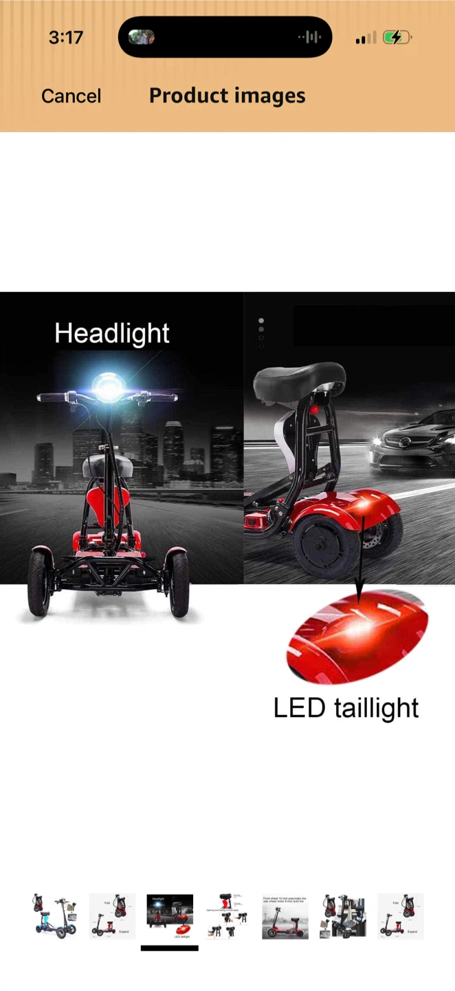 Portable Electric Mobility Scooter - photo 3