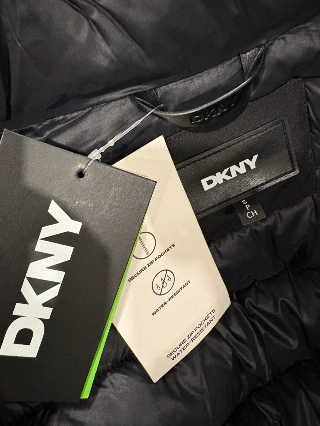 DKNY Women's Black Parka - Small - photo 4