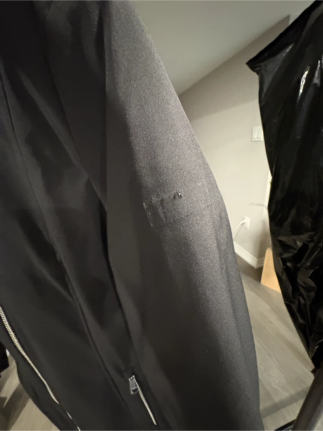 DKNY Women's Black Parka - Small - photo 5