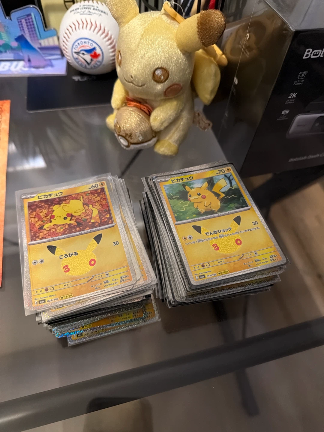 Japanese Pokemon Pikachu Card Collection - 30th anniversary