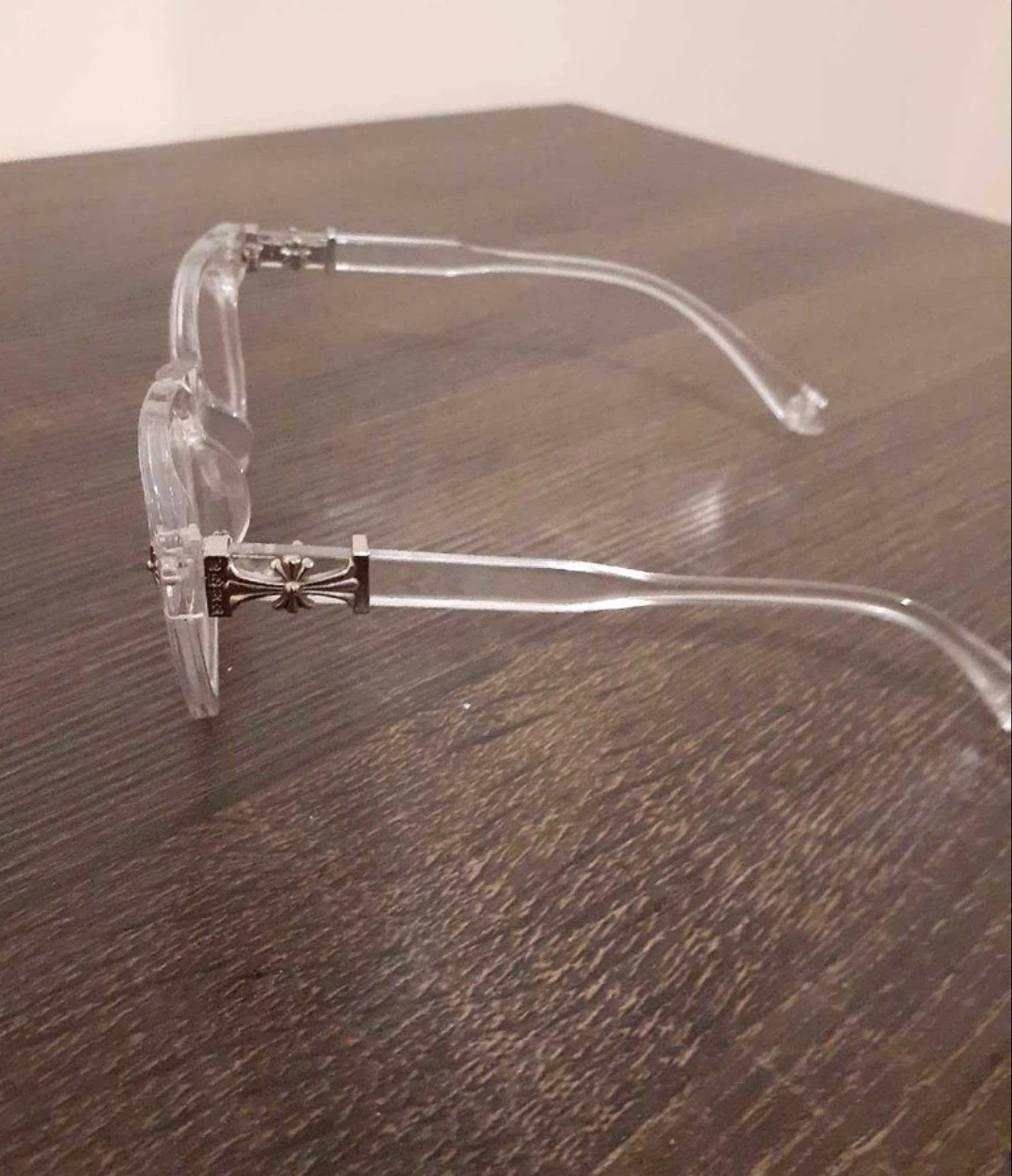 Chrome Hearts Clear Frame Glasses - photo 2