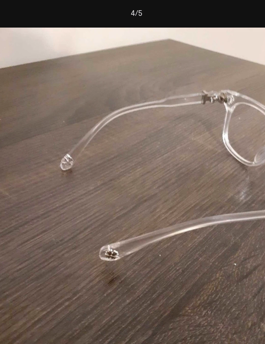 Chrome Hearts Clear Frame Glasses - photo 4