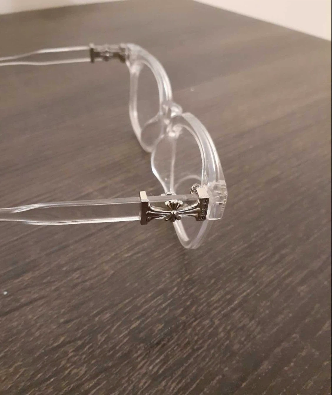 Chrome Hearts Clear Frame Glasses - photo 5