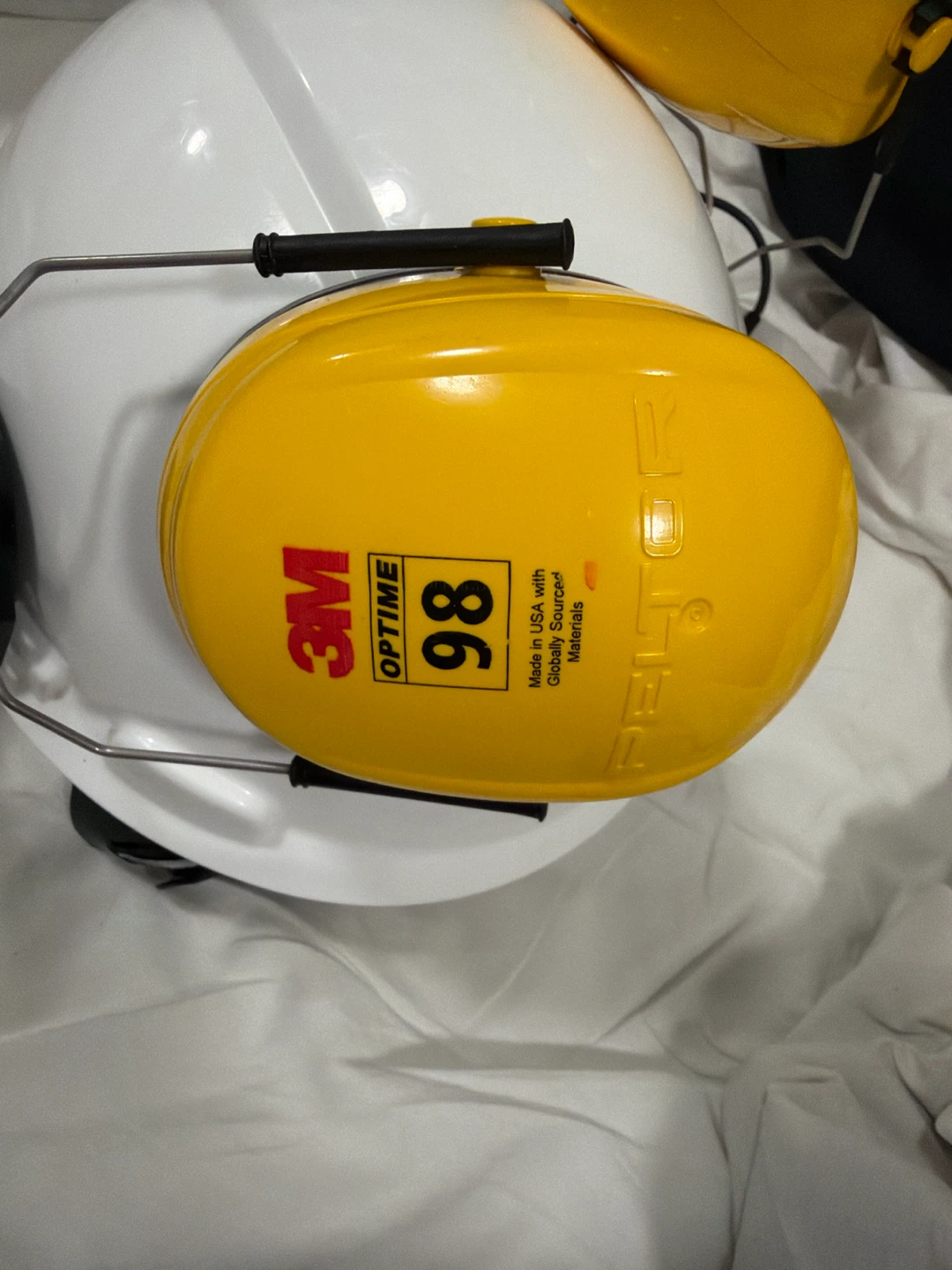 BNIB 3M Peltor Hard Hat with Optime 98 Earmuffs - photo 4