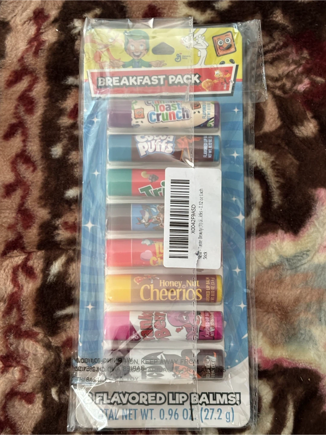 General Mills Breakfast Cereal Flavoured Lip Balm Pack