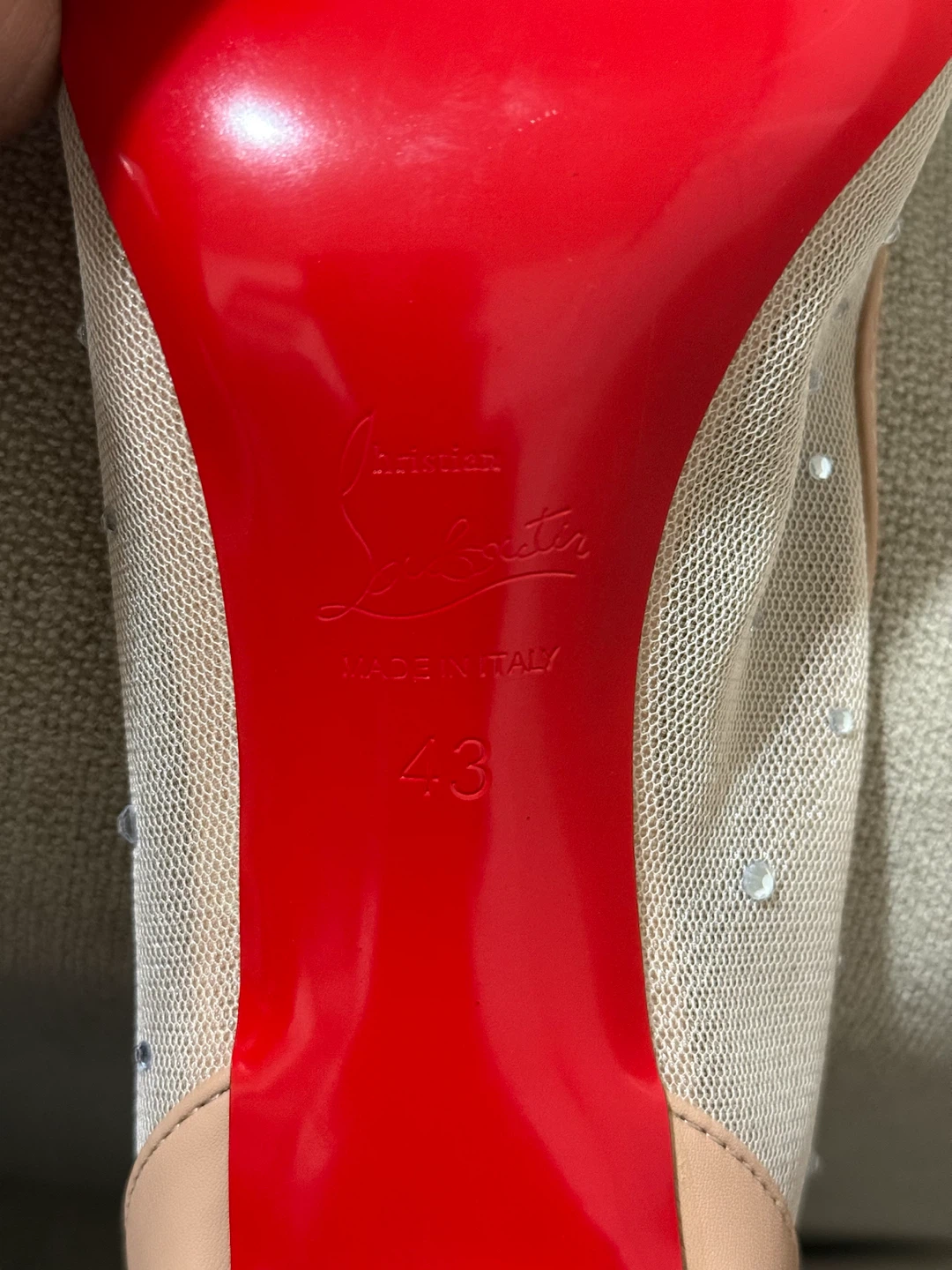Christian Louboutin Crystal Pumps - photo 5