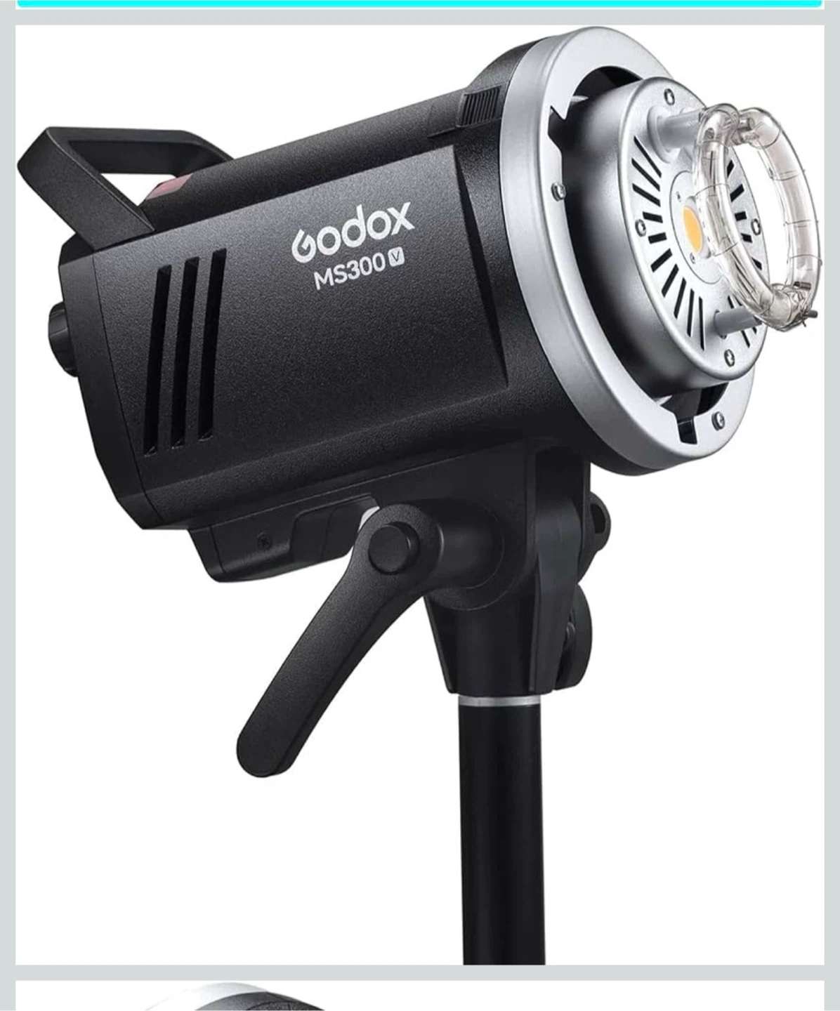 Godox MS300V Studio Flash 300Ws GN58 Compact studio strobe Flash - photo 4