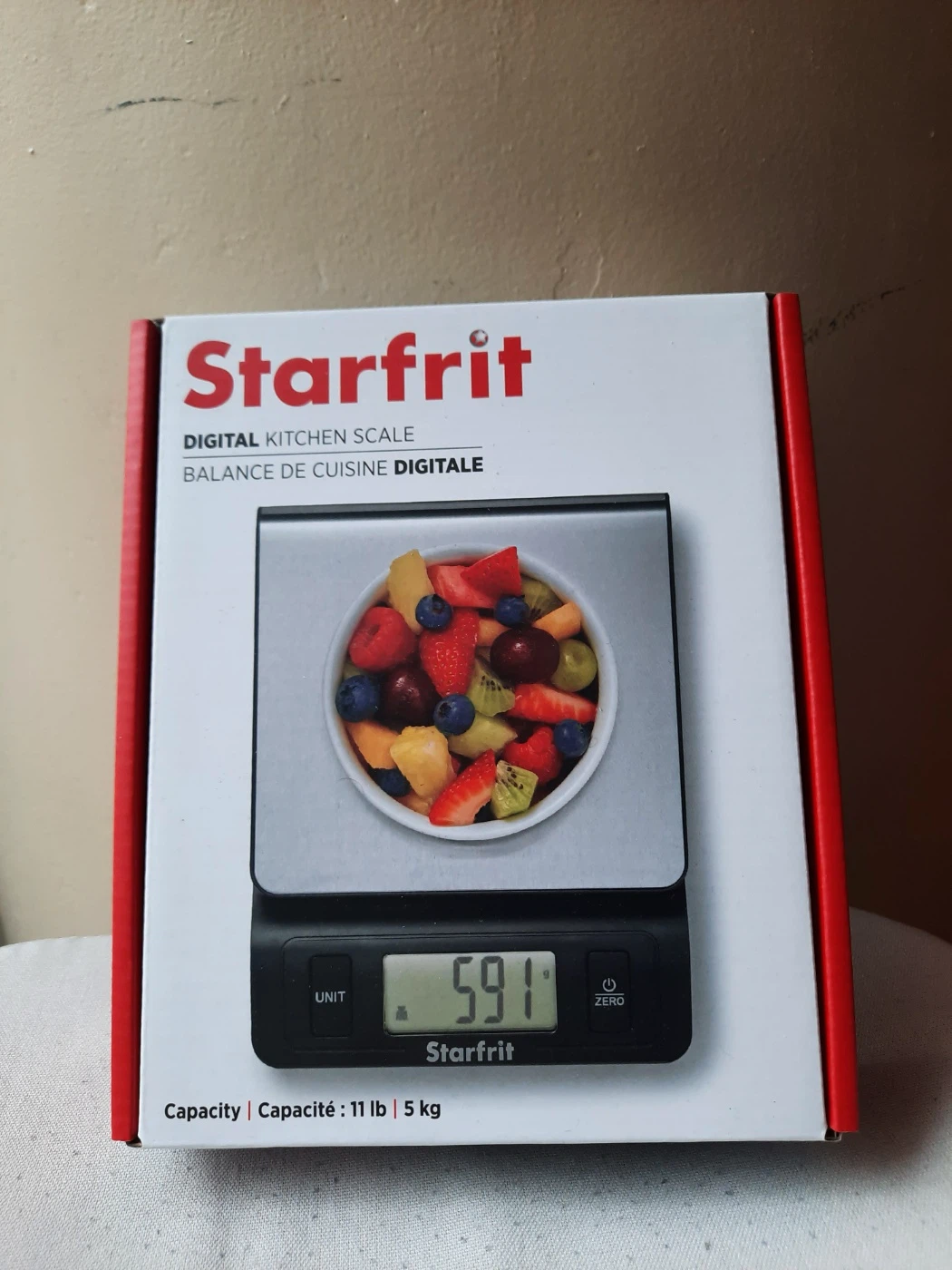 Starfrit Digital Kitchen Scale (5 kg / 11 lb)