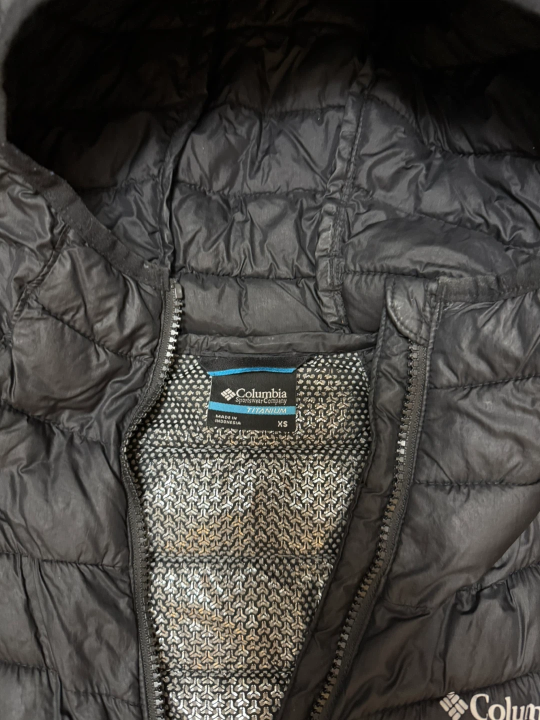 Columbia Titanium Omni-Heat Puffer Jacket - Black, Size XS - photo 2