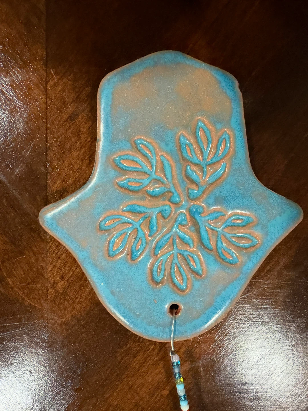Ceramic Hamsa Wall Hanging